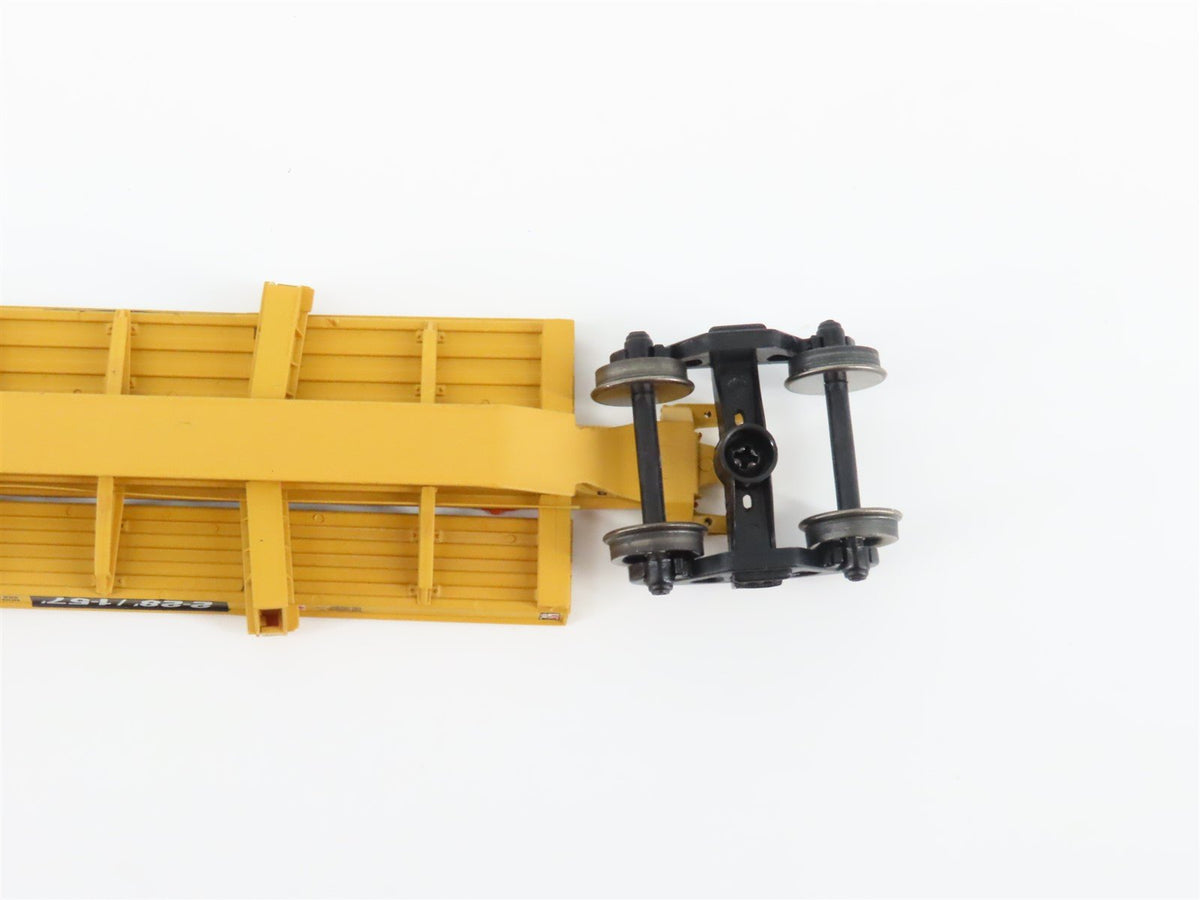 HO Athearn 28902 TTRX 3-Unit Trailer Train 57&#39; All Purpose Spine Cars #360882