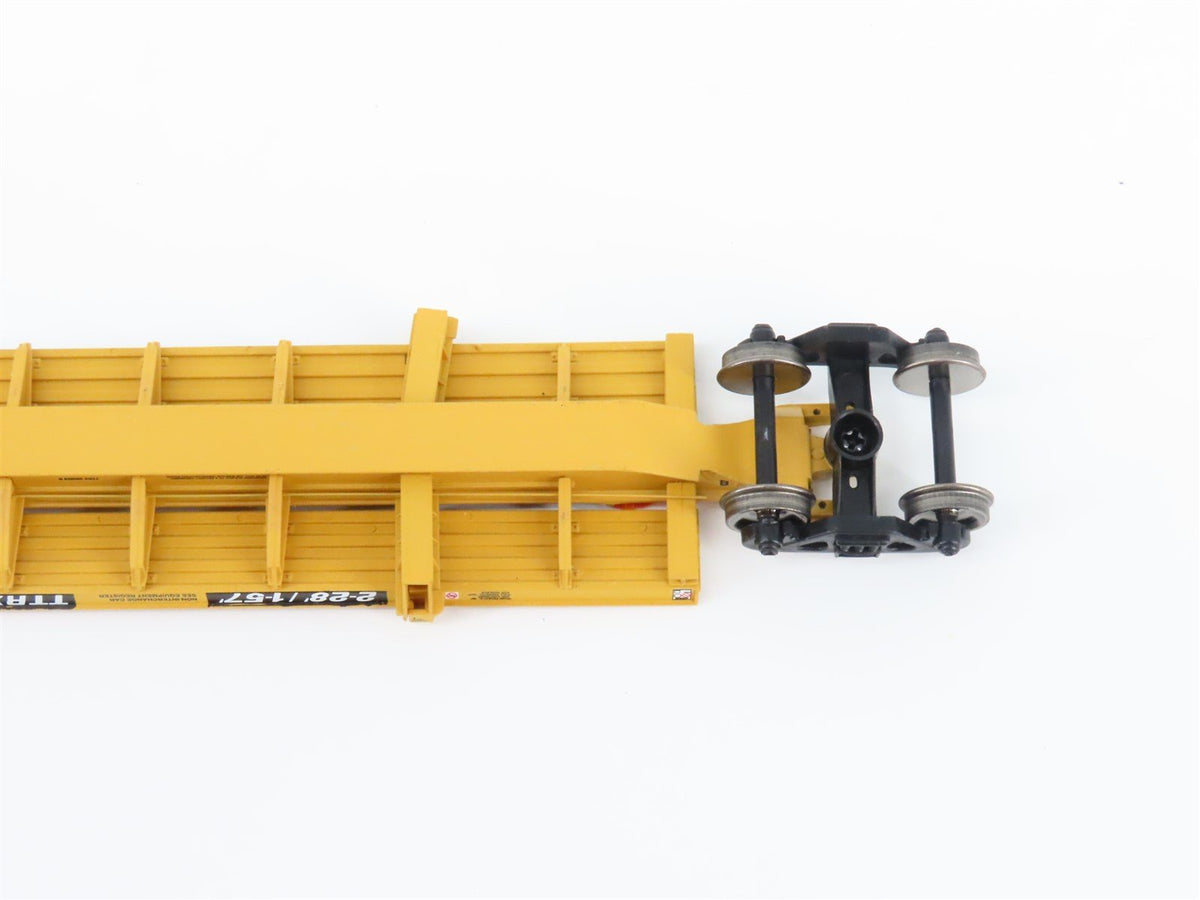 HO Athearn 28901 TTRX 3-Unit Trailer Train 57&#39; All Purpose Spine Cars #360859
