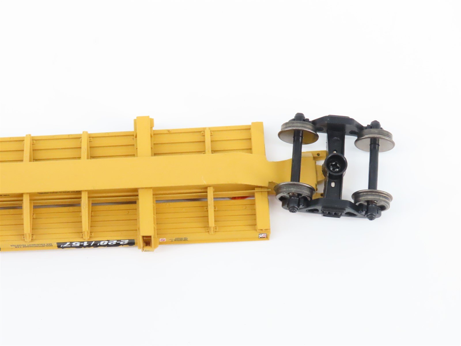 HO Athearn 28906 TTRX 3-Unit Trailer Train 57' All Purpose Spine Cars #360941