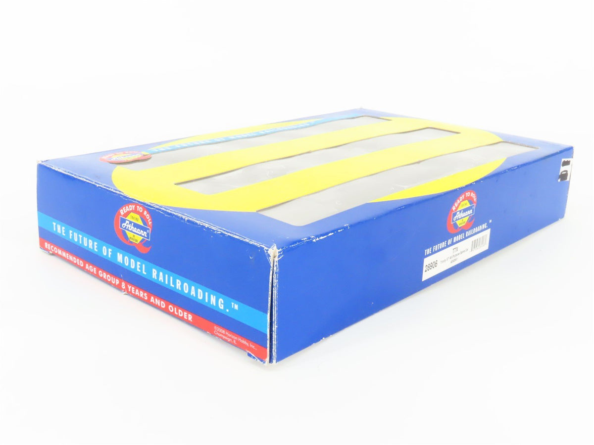 HO Athearn 28906 TTRX 3-Unit Trailer Train 57&#39; All Purpose Spine Cars #360941
