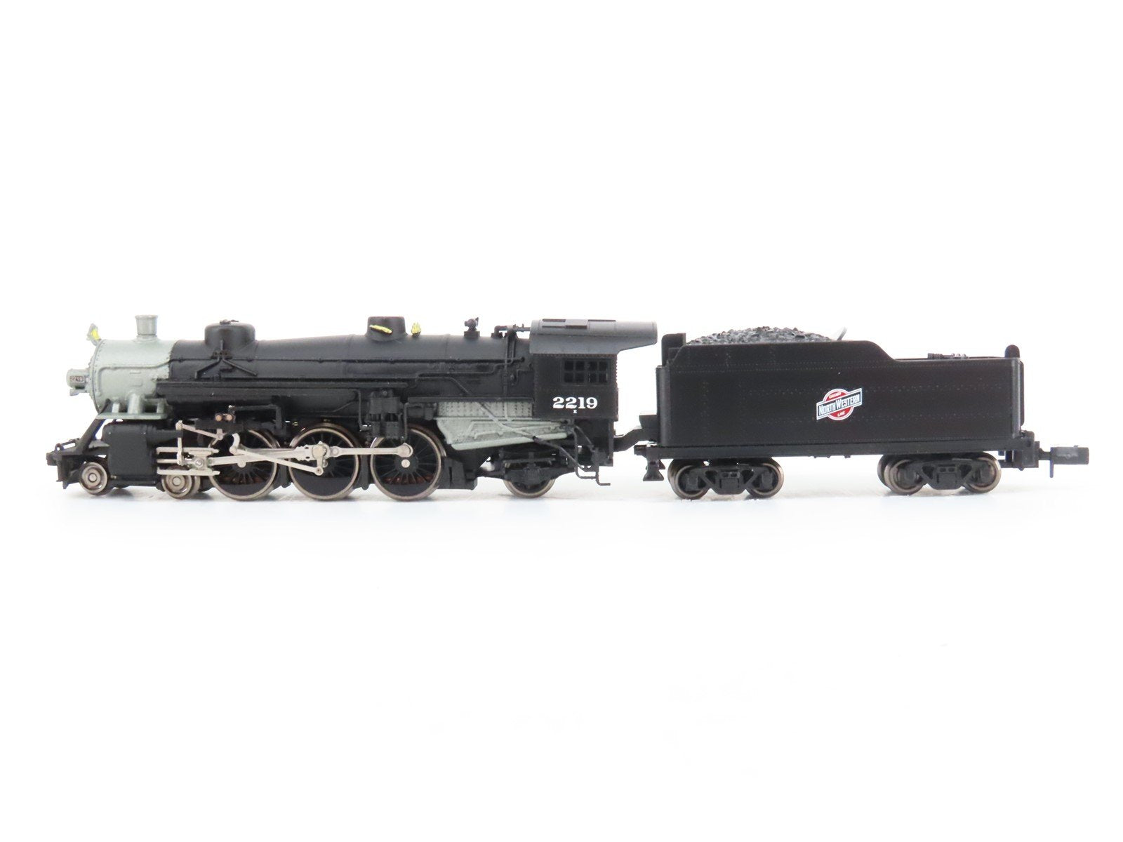 N Scale CNW Chicago & North Western 4-6-2 Steam Locomotive #2219