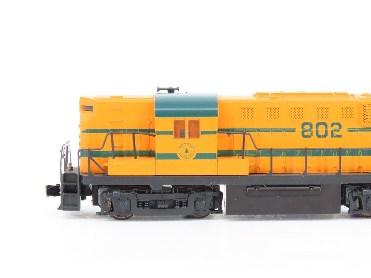 N Scale KATO MEC Maine Central &quot;Pine Tree Route&quot; ALCO RS-11 Diesel #802