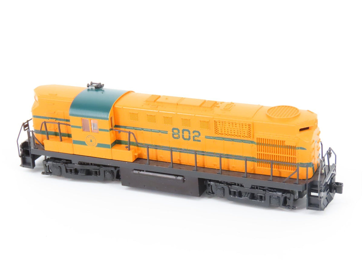 N Scale KATO MEC Maine Central &quot;Pine Tree Route&quot; ALCO RS-11 Diesel #802