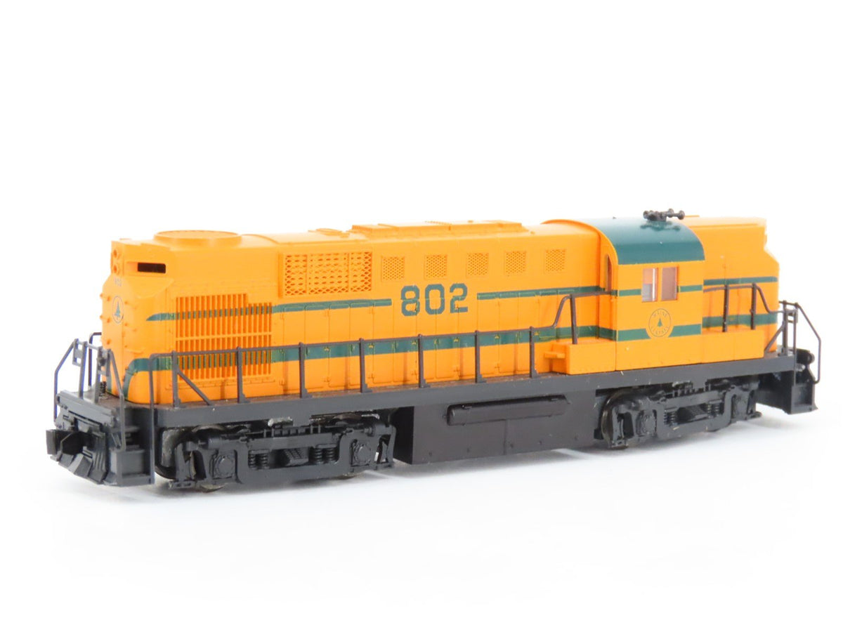 N Scale KATO MEC Maine Central &quot;Pine Tree Route&quot; ALCO RS-11 Diesel #802