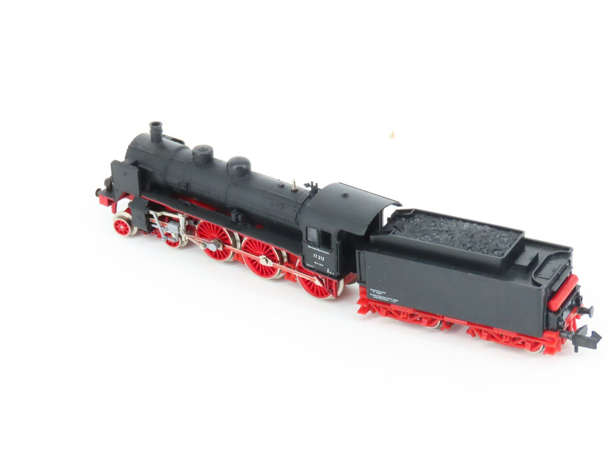 N Scale Minitrix DR Deutsche Reichsbahn 4-6-0 BR 17 Steam Locomotive #212