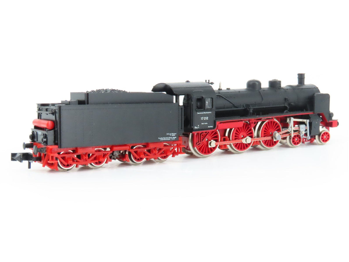N Scale Minitrix DR Deutsche Reichsbahn 4-6-0 BR 17 Steam Locomotive #212
