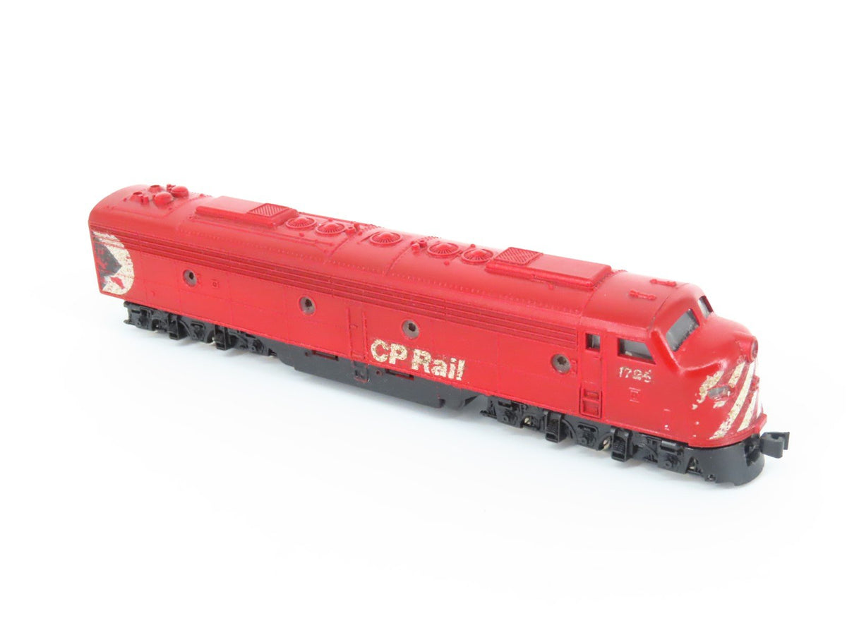 N Scale Con-Cor CP Rail EMD E8A/A Diesel Locomotive Set #1735/1702 - Custom