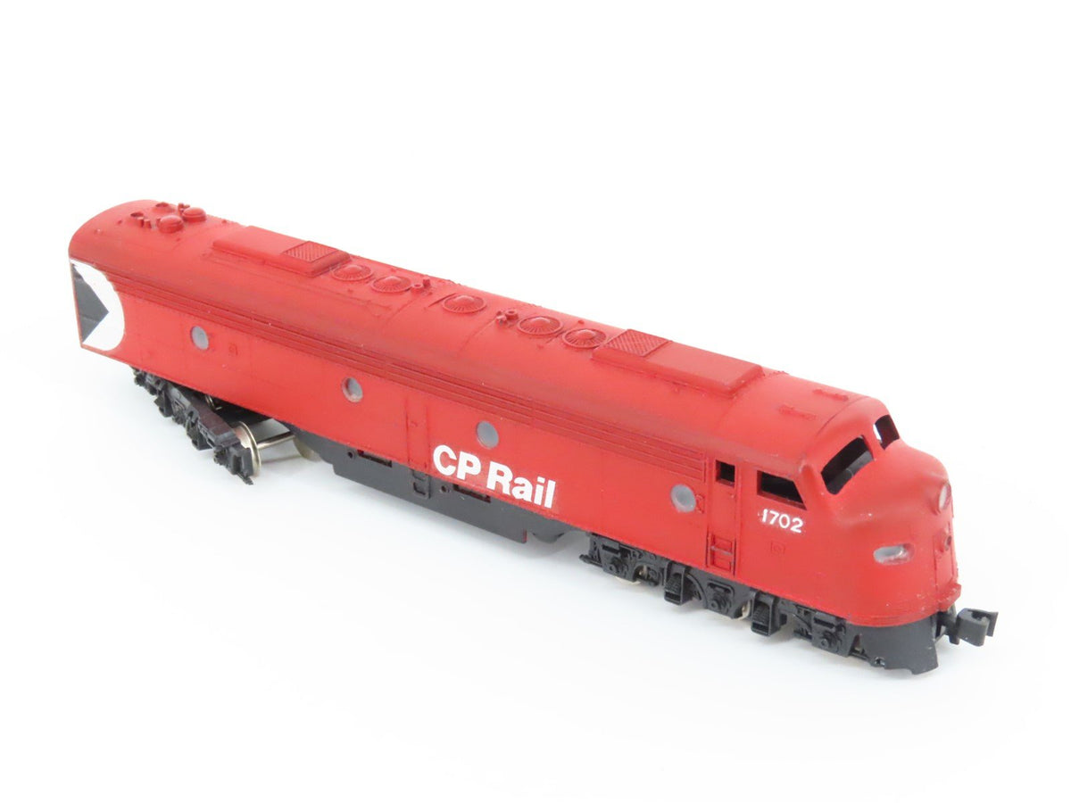 N Scale Con-Cor CP Rail EMD E8A/A Diesel Locomotive Set #1735/1702 - Custom