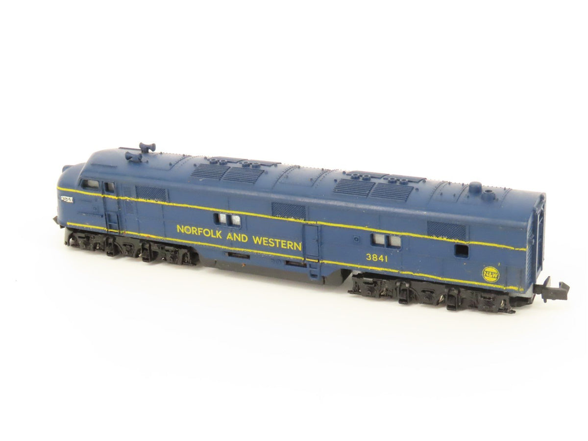 N Scale Con-Cor N&amp;W Norfolk &amp; Western EMD E7A Diesel Locomotive #3841
