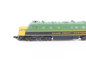 N Scale Con-Cor GTW Grand Trunk Western DL-109 Diesel Set #9527/9526 - Custom