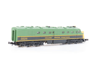 N Scale Con-Cor GTW Grand Trunk Western DL-109 Diesel Set #9527/9526 - Custom