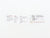 N Scale Con-Cor GTW Grand Trunk Western DL-109 Diesel Set #9527/9526 - Custom