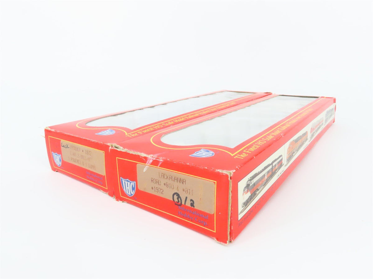 HO Scale IHC 1972 DL&amp;W Lackawanna EMD E8A/A Diesel Locomotive Set #811/810