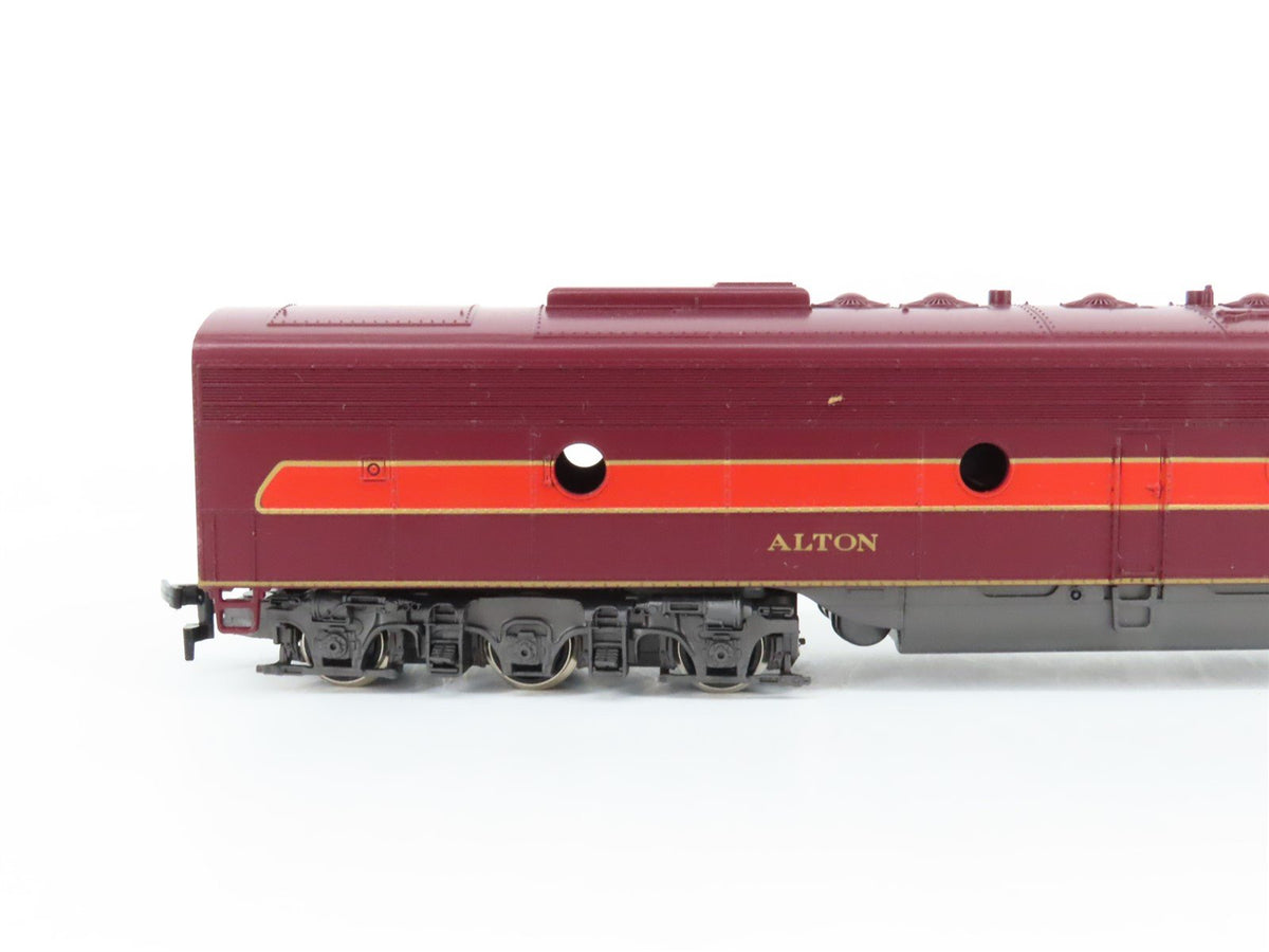 HO Scale Rivarossi 6124 C&amp;A Chicago &amp; Alton EMD E8B Diesel No# - Unpowered