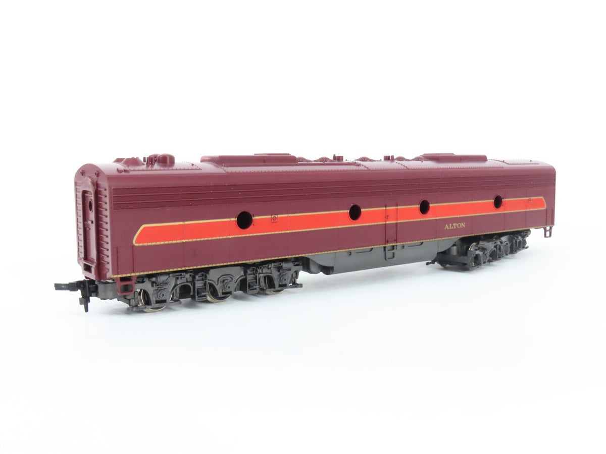 HO Scale Rivarossi 6124 C&amp;A Chicago &amp; Alton EMD E8B Diesel No# - Unpowered
