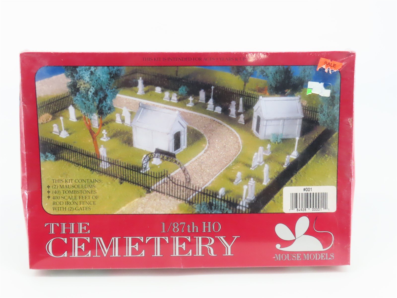 HO 1/87 Scale Mouse Models Kit 001 The Cemetery - SEALED
