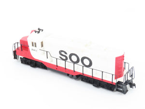 HO Scale Walthers Trainline 931-116 SOO Line Railroad EMD GP9M Diesel #2411