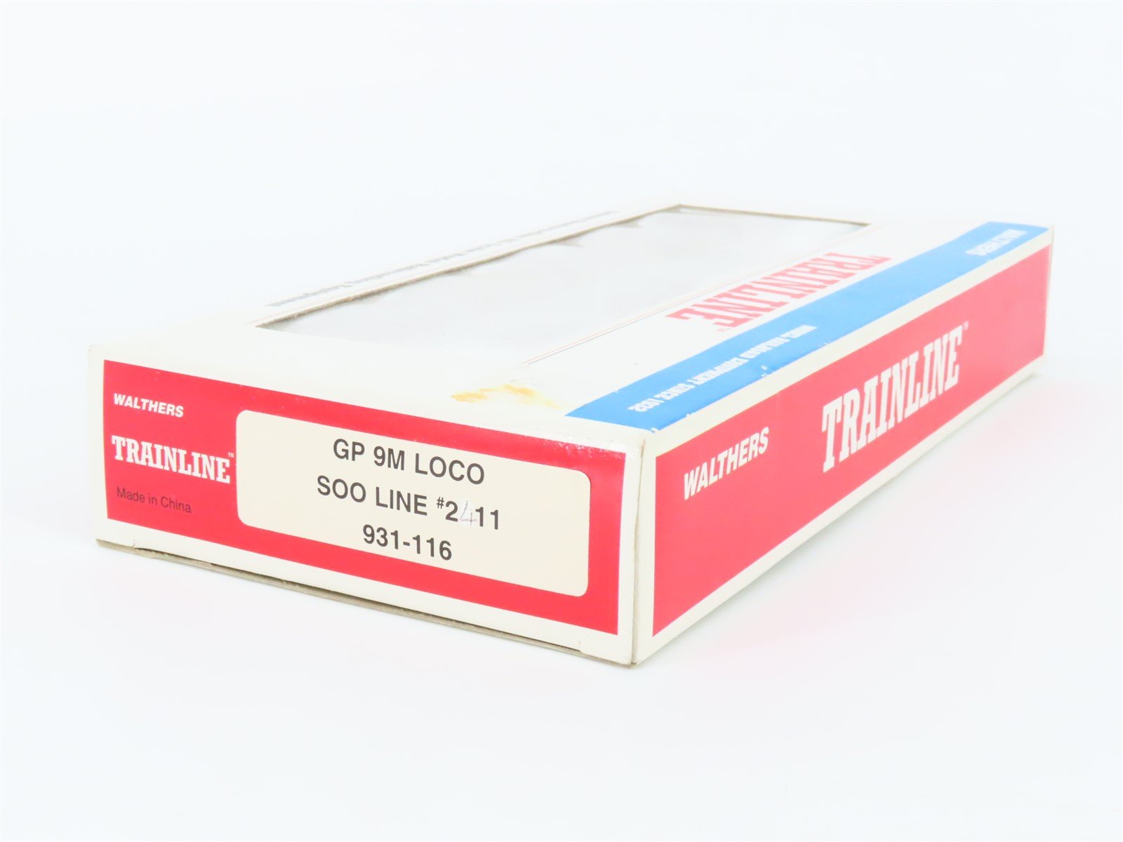 HO Scale Walthers Trainline 931-116 SOO Line Railroad EMD GP9M Diesel #2411