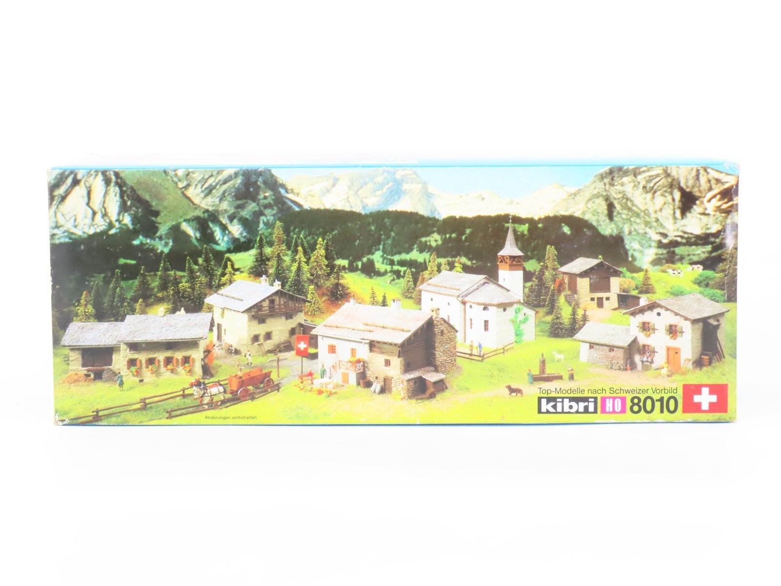 HO 1/87 Scale Kibri Kit B-8010 Swiss Village 6-Kit Set