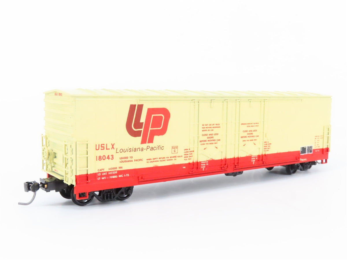 HO Scale Details West BC500 SERA Louisiana Pacific 50&#39; Box Car #18043 - Custom