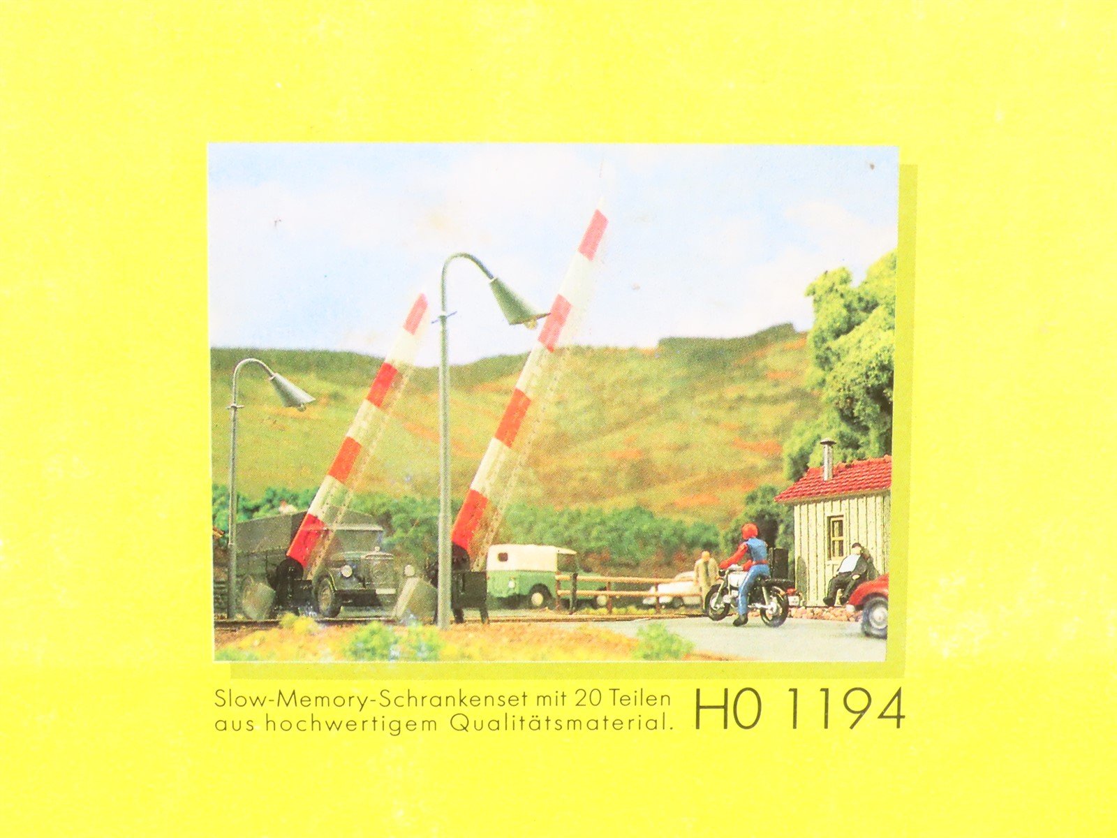 HO 1/87 Scale BRAWA Kit 1194 Slow-Movement Crossing Gate Set