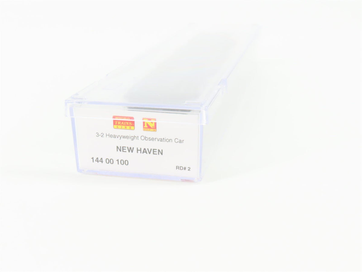 N Micro-Trains MTL 14400100 NH New Haven Heavyweight Observation Passenger #2