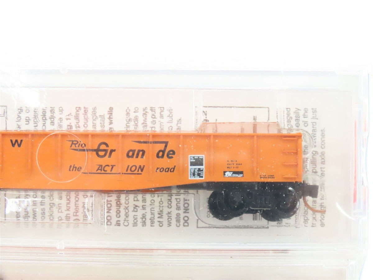 N Scale Micro-Trains MTL 46042 D&amp;RGW Rio Grande 50&#39; Gondola 3-Pack Sealed