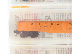 N Scale Micro-Trains MTL 46042 D&RGW Rio Grande 50' Gondola 3-Pack Sealed