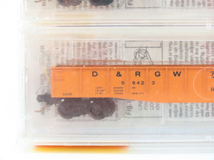 N Scale Micro-Trains MTL 46042 D&RGW Rio Grande 50' Gondola 3-Pack Sealed