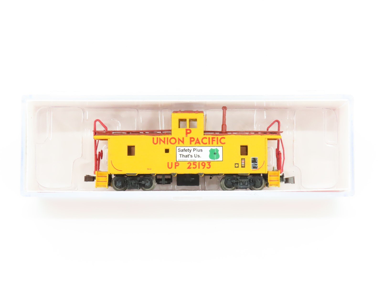 N Scale InterMountain CCS6065-05 UP Union Pacific Safety Caboose #25193