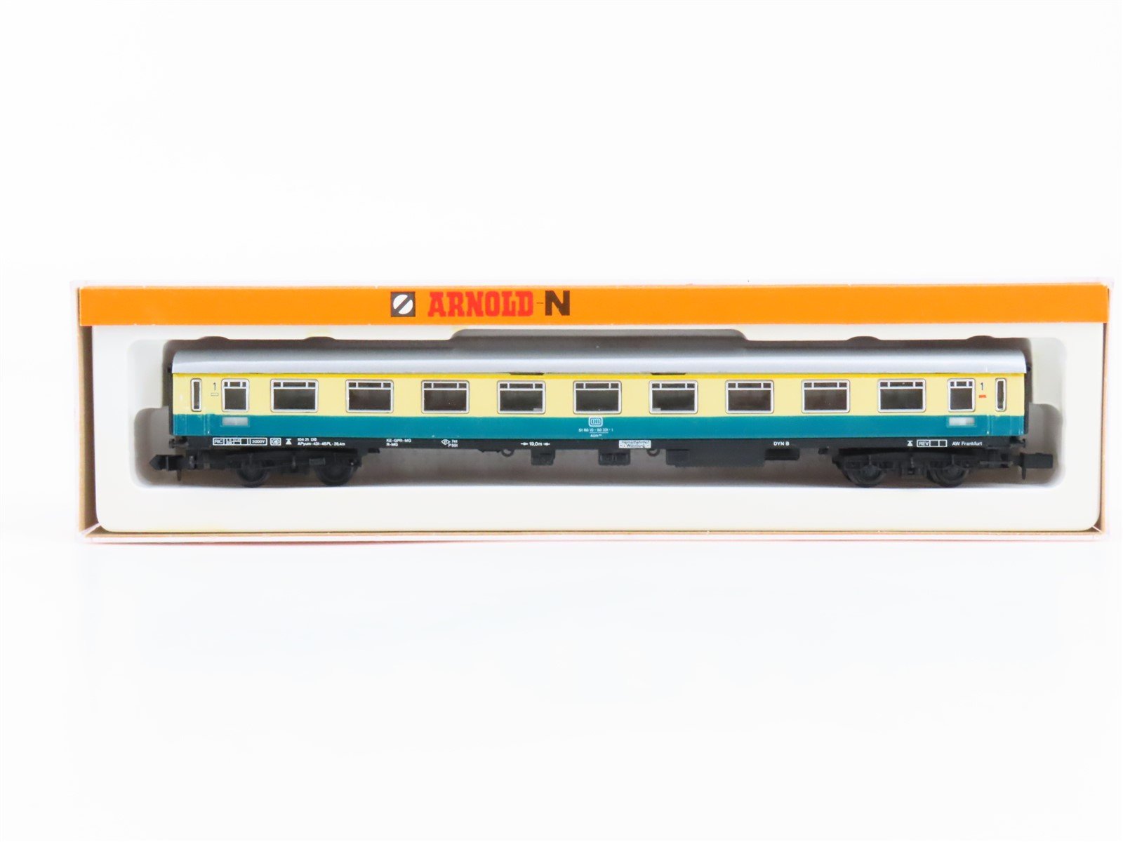 N Arnold 3201 DB Deutsche Bahn 1st Class Corridor Coach Passenger Car #321-1