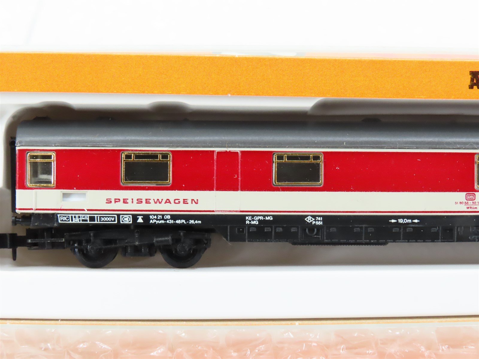 N Scale Arnold 3215 DB Deutsche Bahn Speisewagen Diner Passenger #131-2