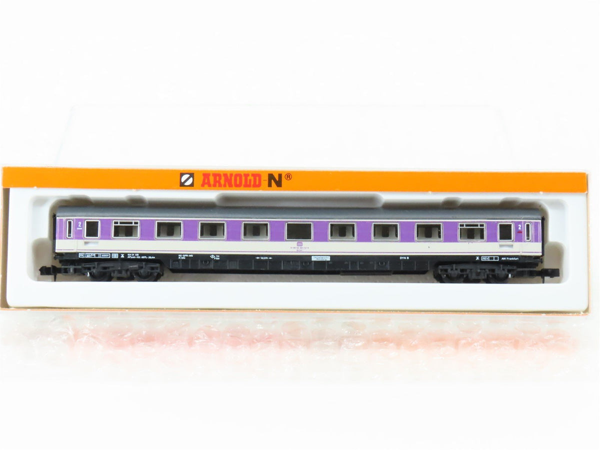 N Scale Arnold 3216 DB Deutsche Bahn 2nd Class Corridor Coach Passenger #113-6