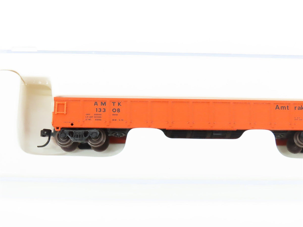 LOT of 2 N Scale Atlas AMTK Amtrak 52&#39; 6&quot; Evans Gondolas
