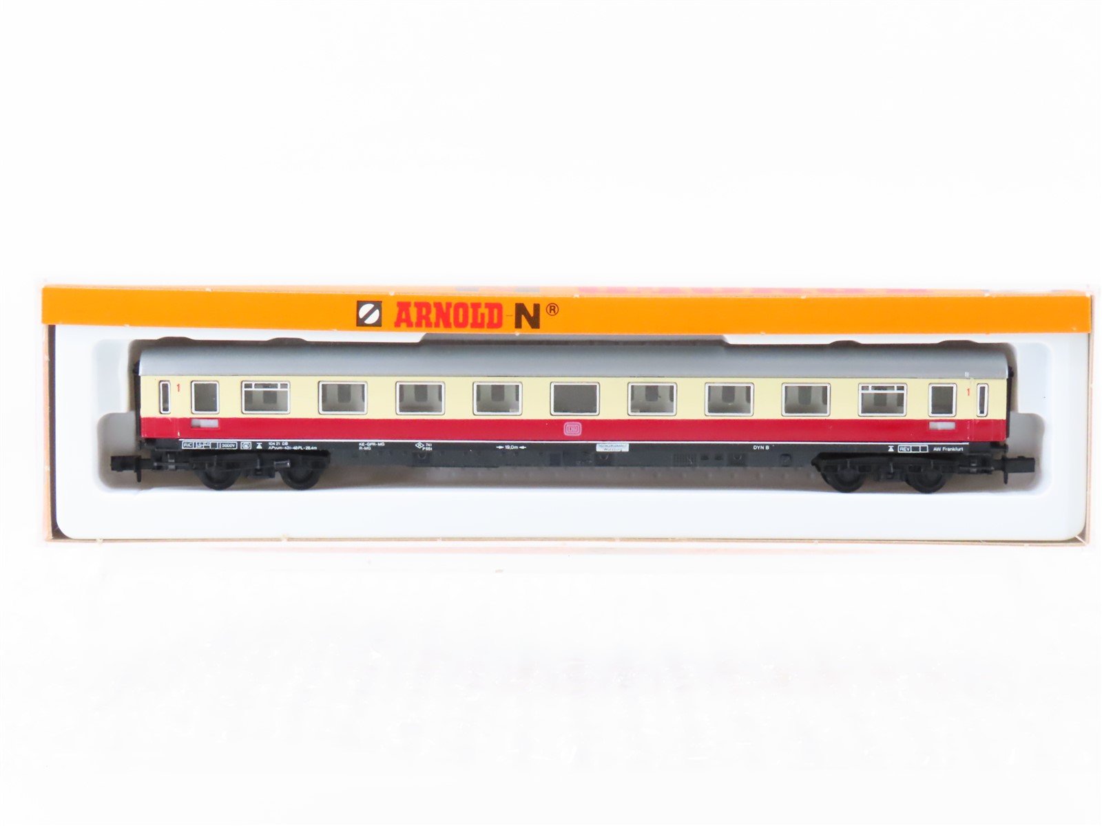 N Scale Arnold 3810 DB Deutsche Bahn 1st Class Corridor Coach Passenger Car