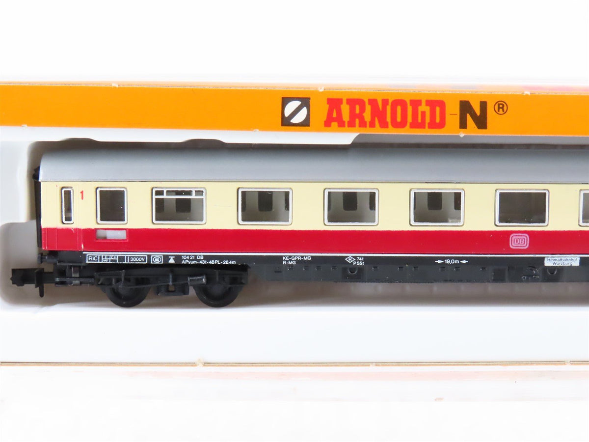 N Scale Arnold 3810 DB Deutsche Bahn 1st Class Corridor Coach Passenger Car