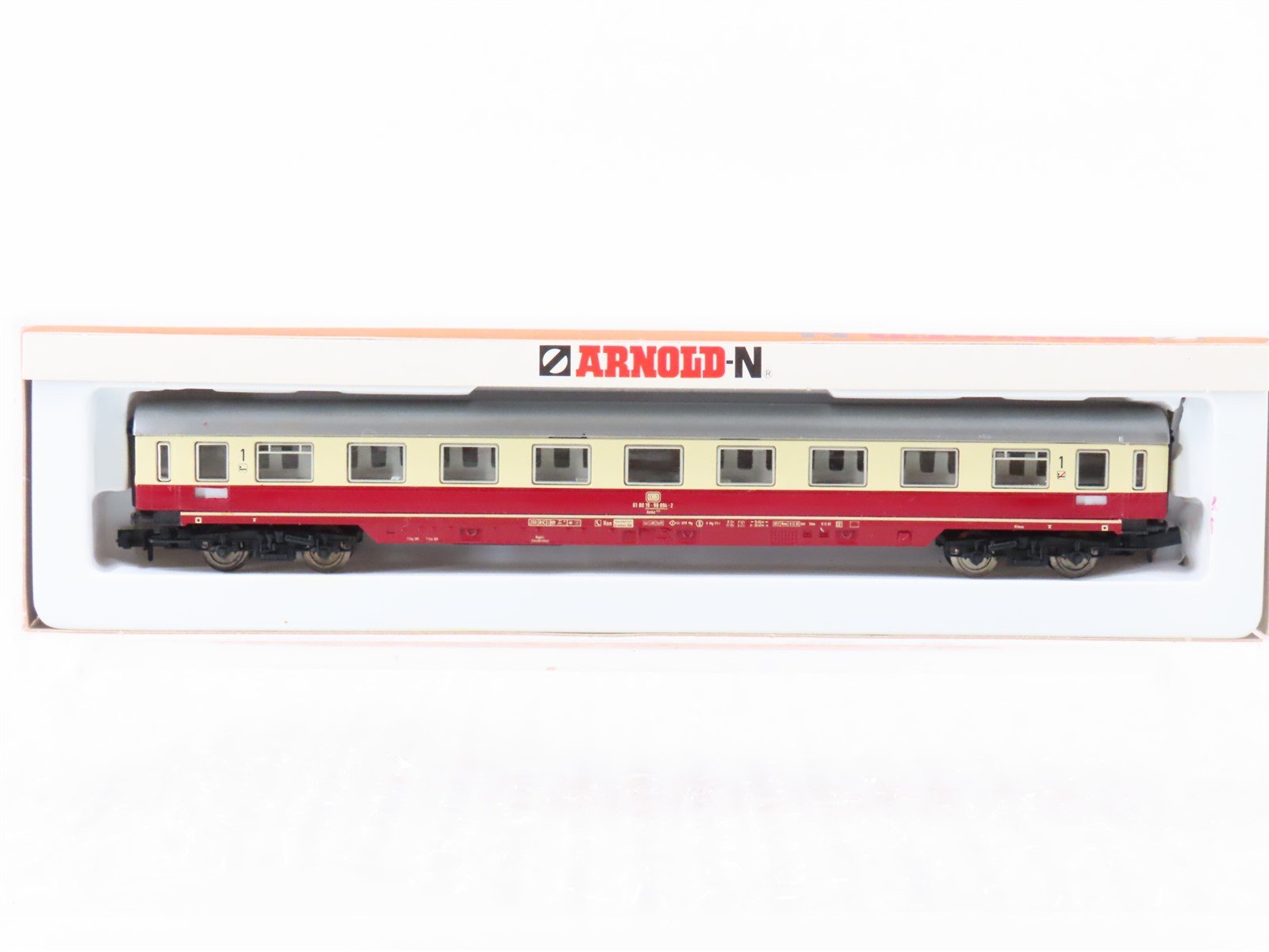 N Scale Arnold 3811 DB Deutsche Bahn 1st Class Corridor Coach Passenger #094-2