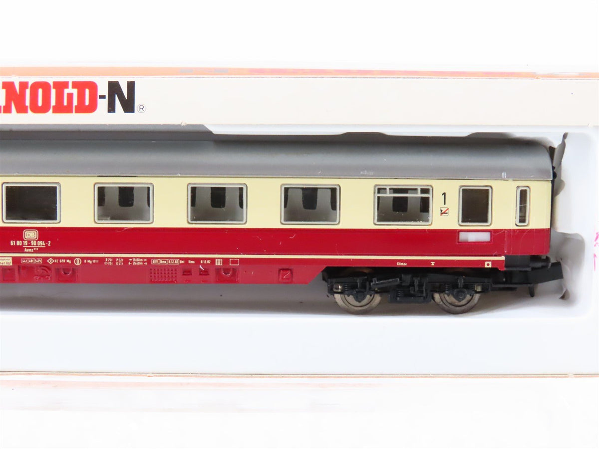 N Scale Arnold 3811 DB Deutsche Bahn 1st Class Corridor Coach Passenger #094-2