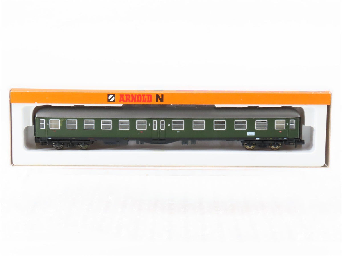 N Scale Arnold 3271 Nuremberg 2nd/3rd Class Coach Passenger Car #30 080