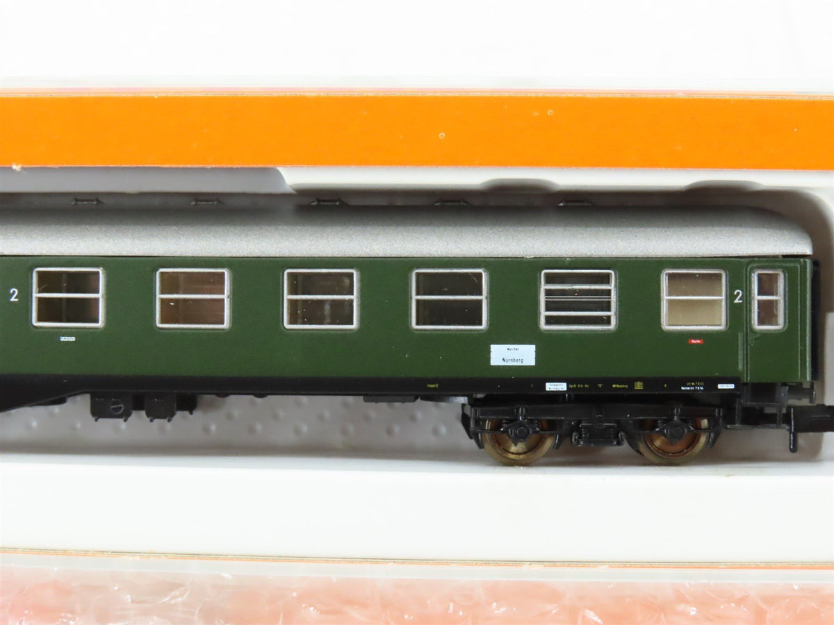 N Scale Arnold 3271 Nuremberg 2nd/3rd Class Coach Passenger Car #30 080