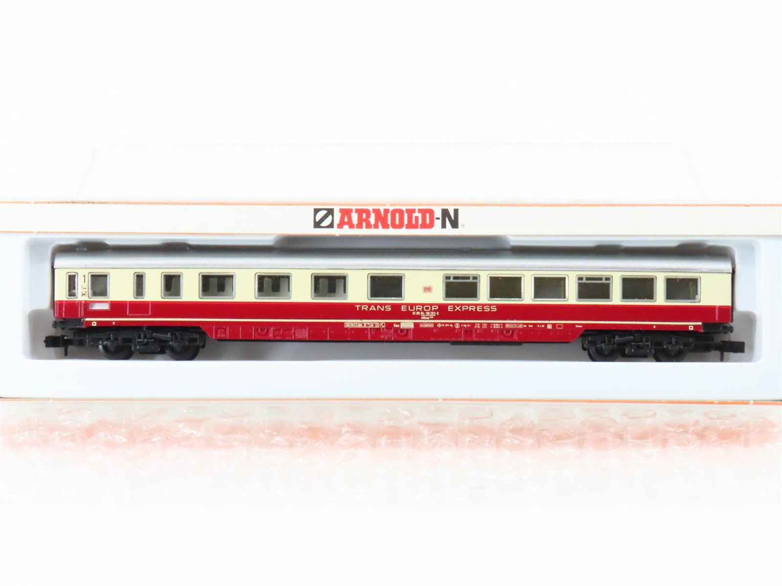 N Scale Arnold 3831 DB-AG TEE Trans-Europe-Express Bar/Lounge Passenger #203-9