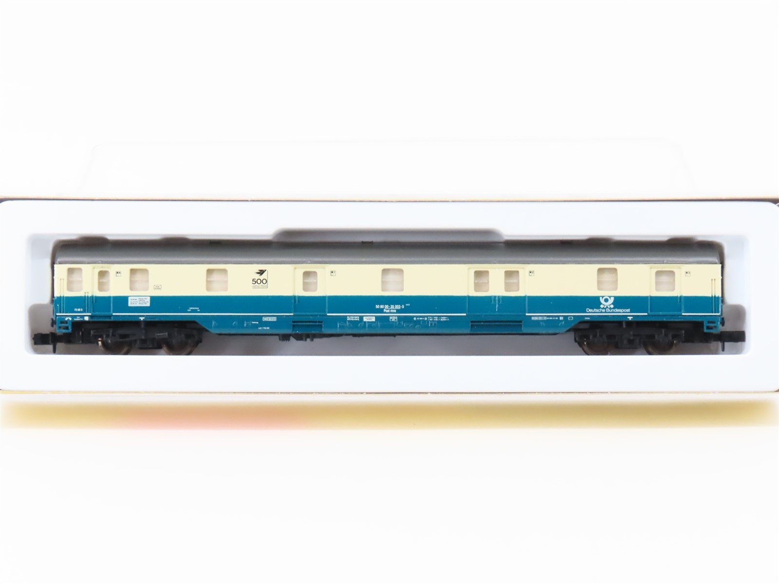 N Scale Arnold 3280 DB Deutsche Bundespost Mail Passenger Car #003-5