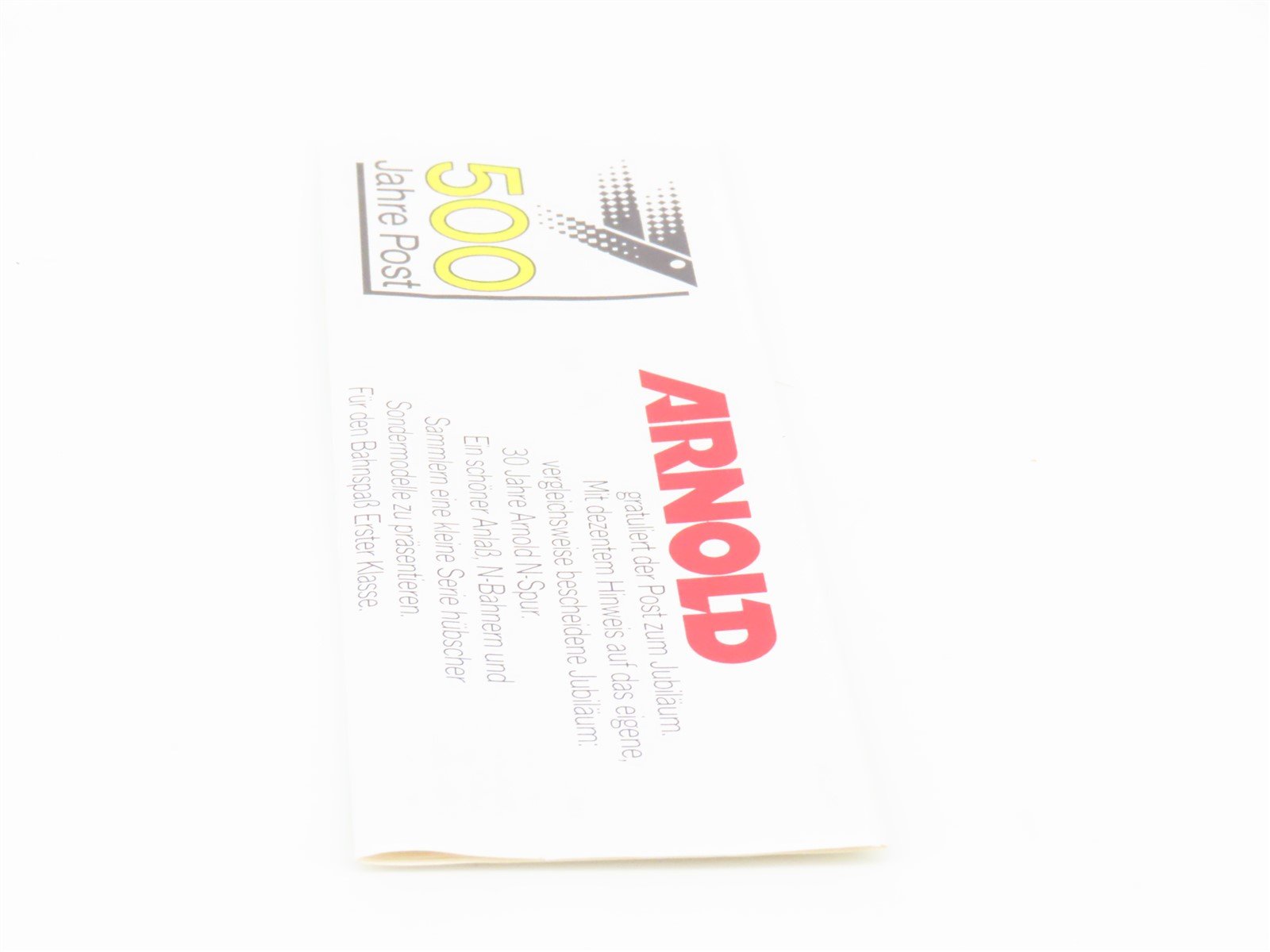 N Scale Arnold 3280 DB Deutsche Bundespost Mail Passenger Car #003-5