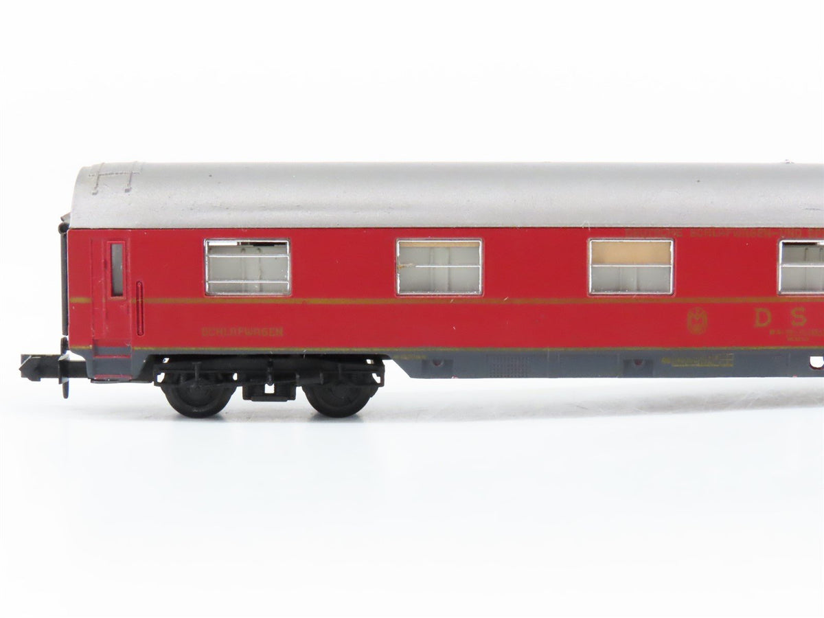 N Scale Arnold DSG Schlafwagen Sleeper Passenger Car #259-9