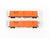 LOT of 2 N Scale Red Caboose BAR Bangor & Aroostook 57' Mechanical Reefer
