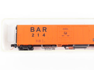 LOT of 2 N Scale Red Caboose BAR Bangor & Aroostook 57' Mechanical Reefer