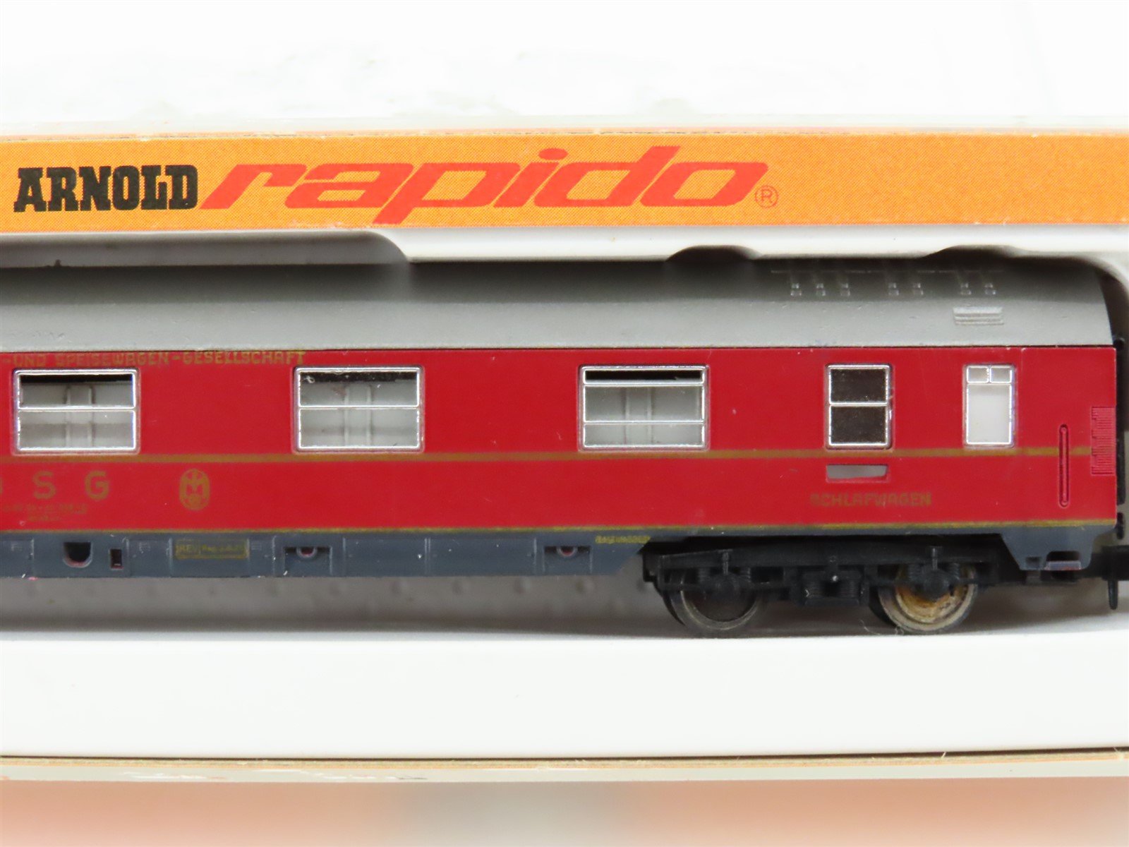 N Scale Arnold 0329 DSG Schlafwagen Sleeper Passenger Car #259-9