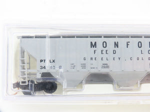 LOT of 5 N Scale InterMountain BLW UP/RREX/WCFX/PTLX 3-Bay Covered Hoppers