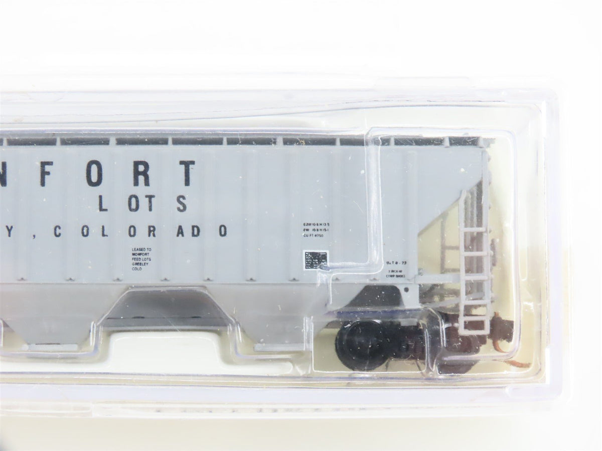 LOT of 5 N Scale InterMountain BLW UP/RREX/WCFX/PTLX 3-Bay Covered Hoppers