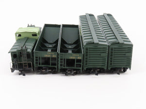 LOT of 5 HO Scale NMRA 50th Anniversary Special Hopper, Caboose & Boxcars